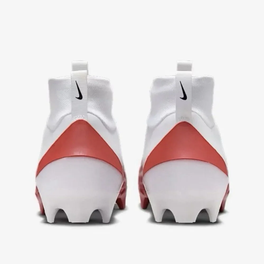NEW Nike Zoom Air Vapor Pro 1 Football Cleats White Red FB3298-102 Men’s 14.5